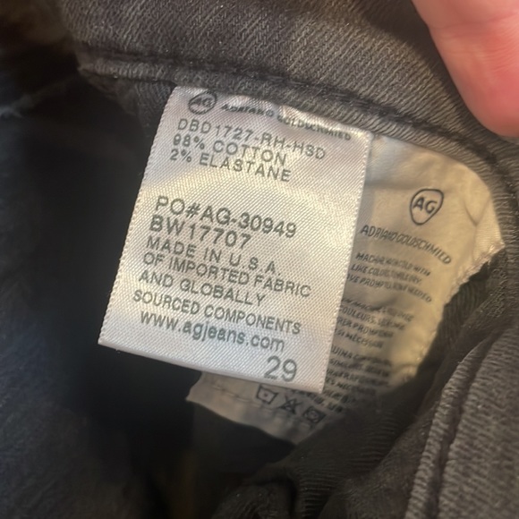 Adriano Goldschmied Stevie slim straight Capri, size 29 - Picture 6 of 6